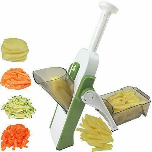 4 In 1 Vegetable Cutter Chopper Adjustable Multi-function Drum