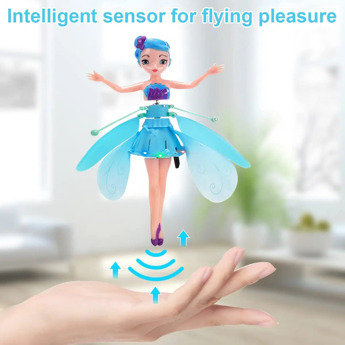 Magic Flying Fairy Princess Doll For Kids Usb Rechargeable Gesture Sensing Mini Flying Toy