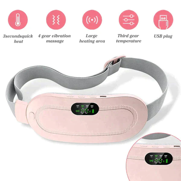 PERIOD CRAMP RELIEF BELT & MASSAGER