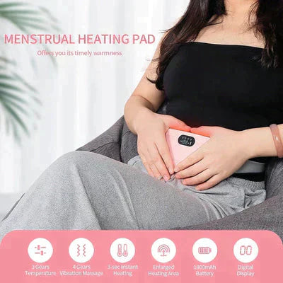 PERIOD CRAMP RELIEF BELT & MASSAGER