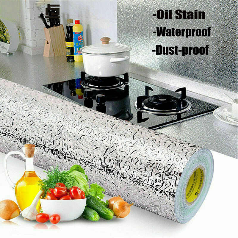 Aluminum Foil Paper Mats Wallpaper Stickers