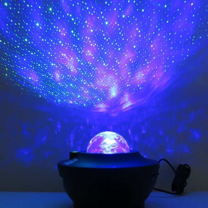 Galaxy Ocean Wave Light Projector