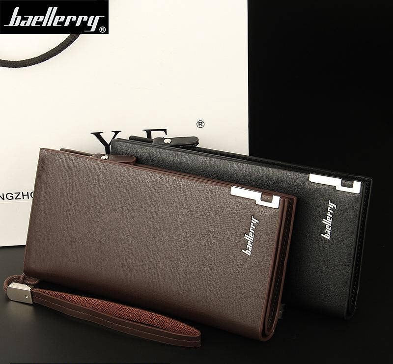 Baellerry Long Wallet/ Phone Pocket /Clutch Bag / Purse/ Card Holder (Random Colour)