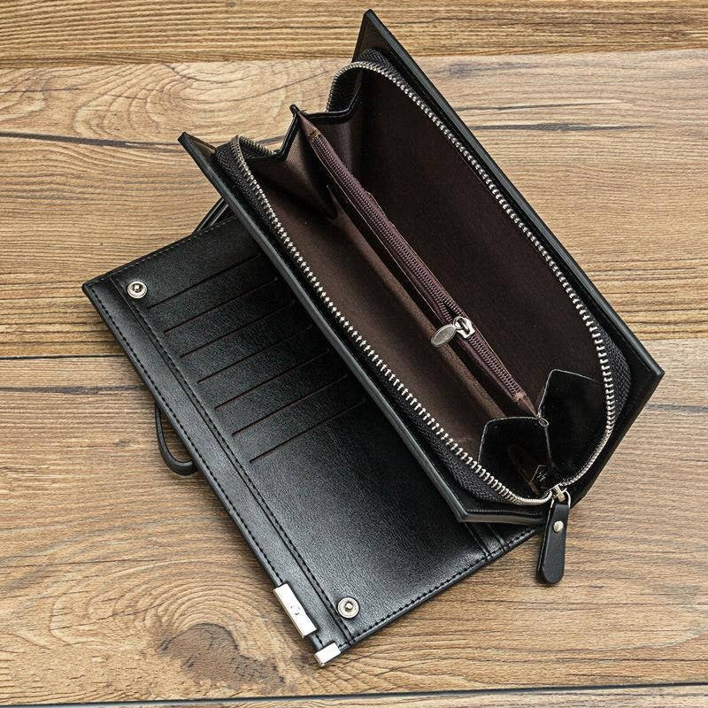 Baellerry Long Wallet/ Phone Pocket /Clutch Bag / Purse/ Card Holder (Random Colour)