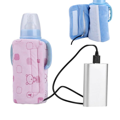 Portable Milk Warmer/ Feeder Bottle Warmer (Random Colour)