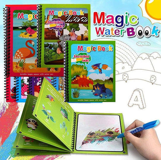 Reusable Magic Water Painting Book 😳😳