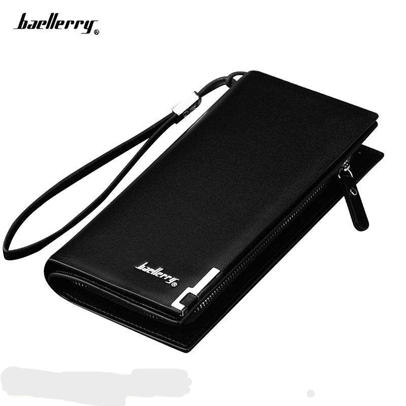 Baellerry Long Wallet/ Phone Pocket /Clutch Bag / Purse/ Card Holder (Random Colour)