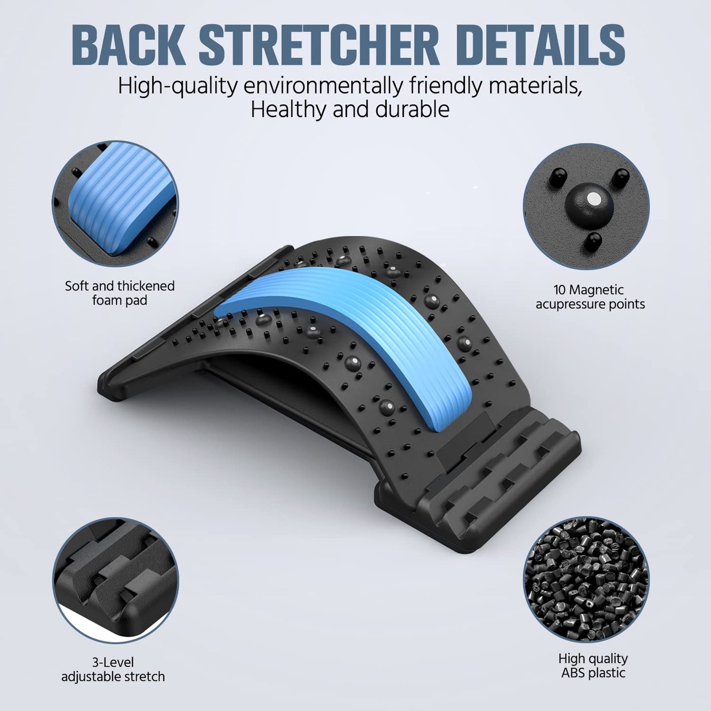 Back Stretcher for Lower Back Pain Relief