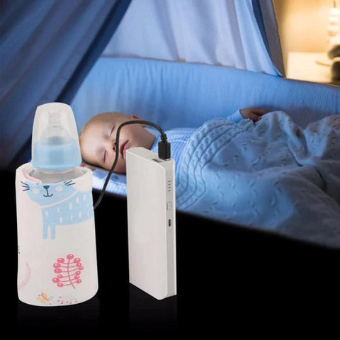 Portable Milk Warmer/ Feeder Bottle Warmer (Random Colour)