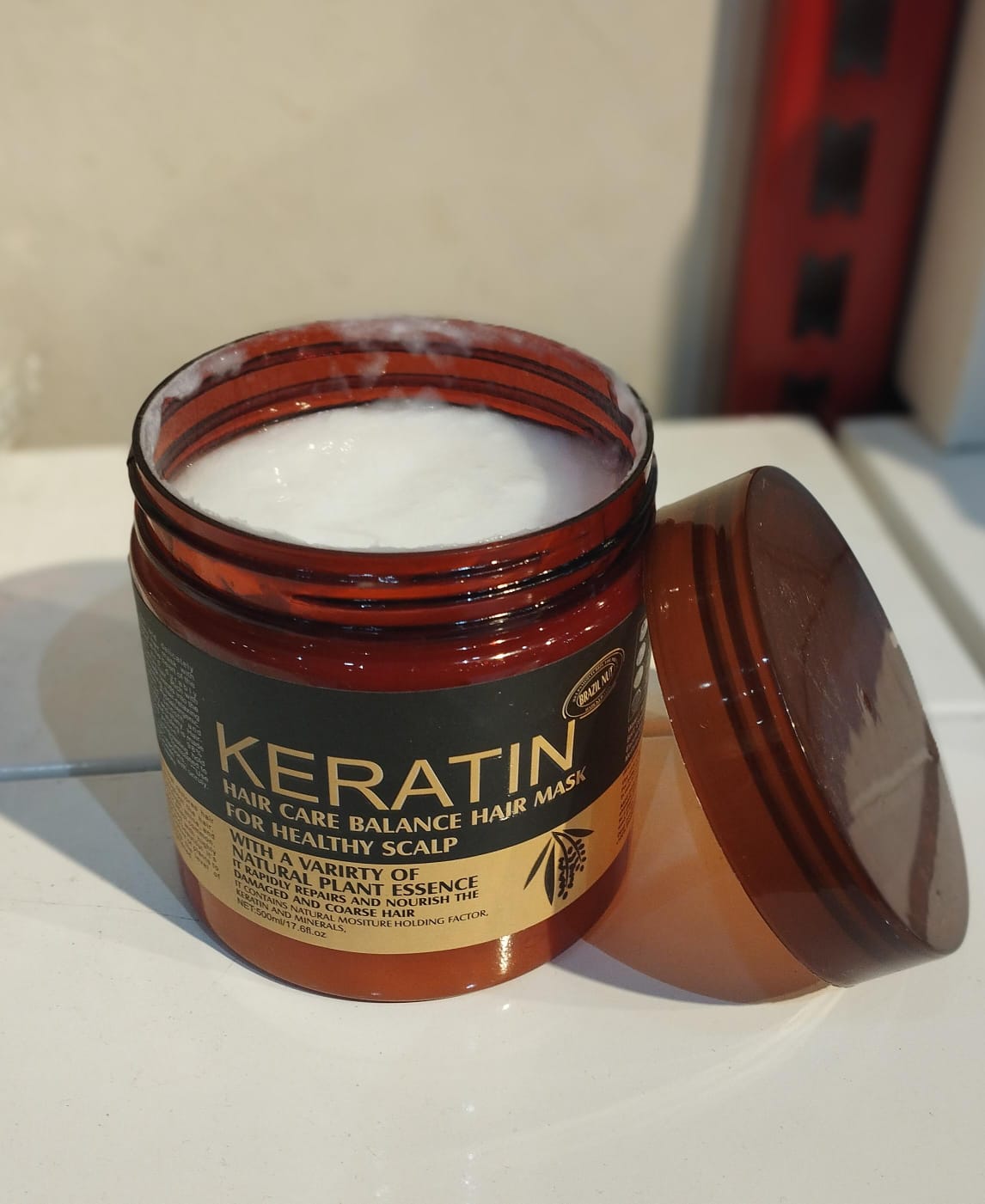 Keratin Hair Care Balance Hair Mask For Healthy Scalp 500ml