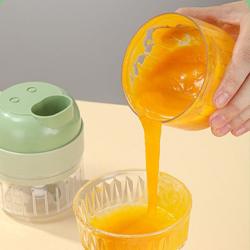 4 In 1 Rechargeable Vegetable Chopper