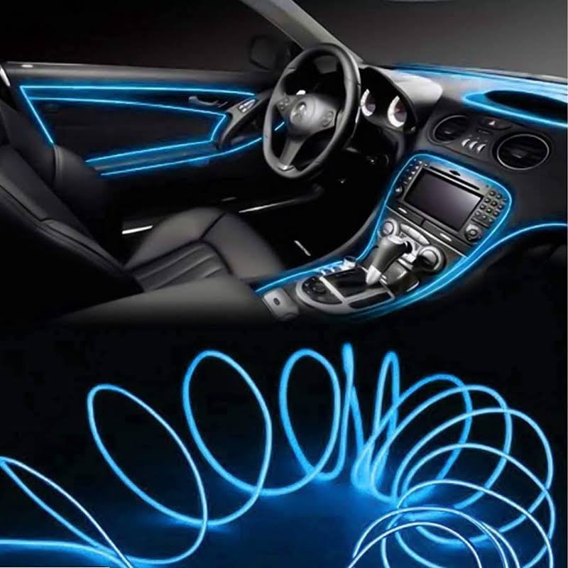 Car Dashboard Neon Light Dashboard Light - 2 meter (Random Color)