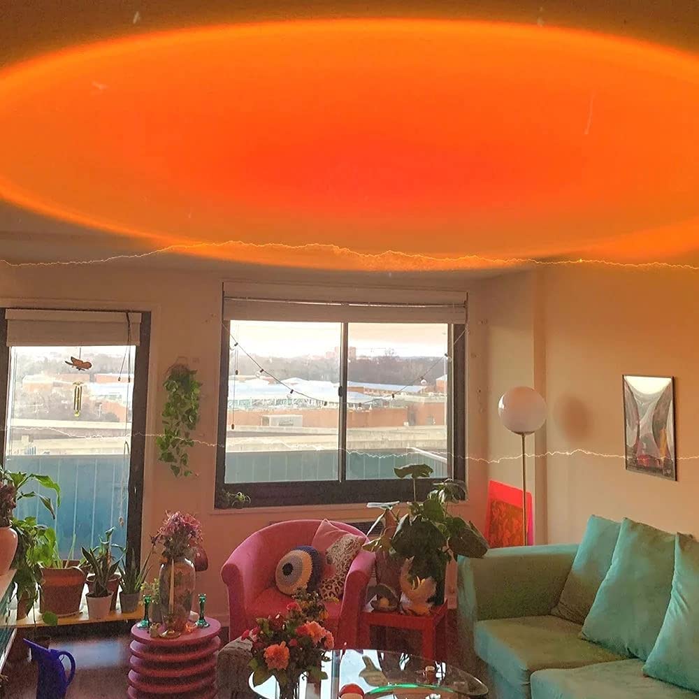 RGB 16 Color Remote Controlled Sunset Lamp