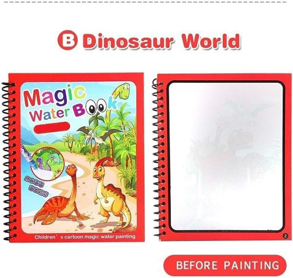 Reusable Magic Water Painting Book 😳😳