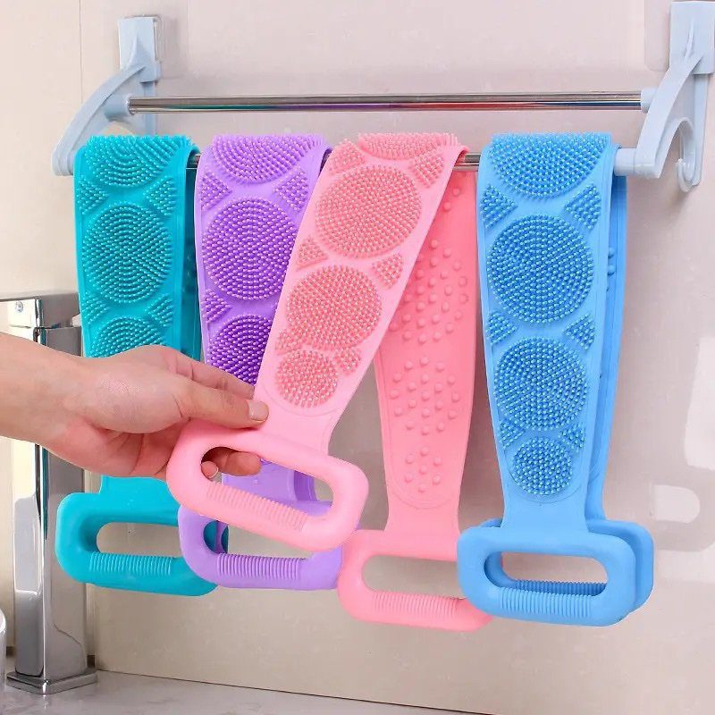 Silicone Body Scrubber Back Massage cleaner