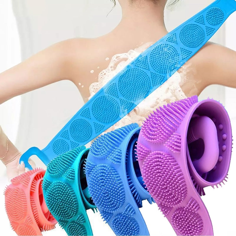 Silicone Body Scrubber Back Massage cleaner