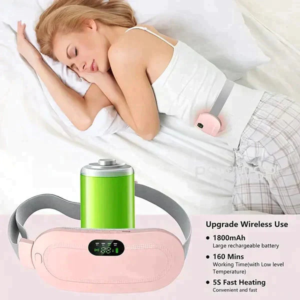 PERIOD CRAMP RELIEF BELT & MASSAGER